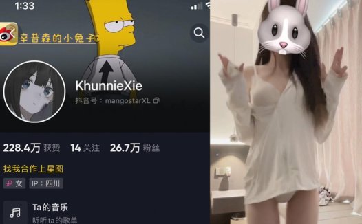 khunniexie/辛普森的兔子/谢坤妮—微密图片视频合集【持续更新】