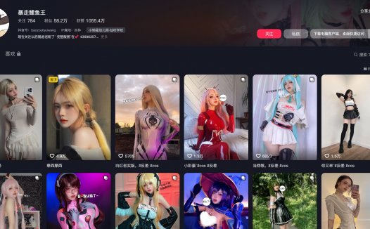 暴走鲤鱼王—付费定制COS图集资源合集【持续更新】