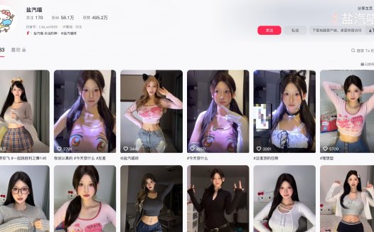 抖音盐汽喵—微密付费视频图片合集【持续更新】